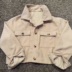 corduroy shacket